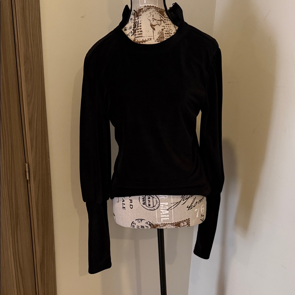 Black Long Sleeve Top